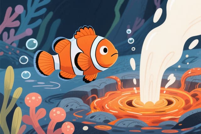 Clownfish Near a Geyser puzzle by Andrew