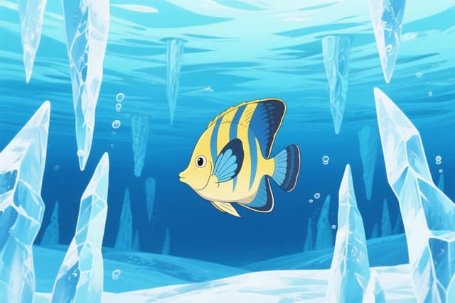 Fish in an Icy Underwater Cave puzzle by Elizabeth