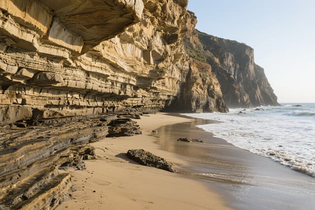Coastal Cliffs and Sandy Beach puzzle by John